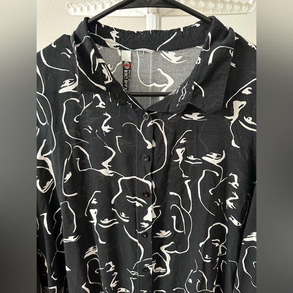 Long Sleeve Button Down Shirts Dressy Casual Tops - Picture 8 of 8